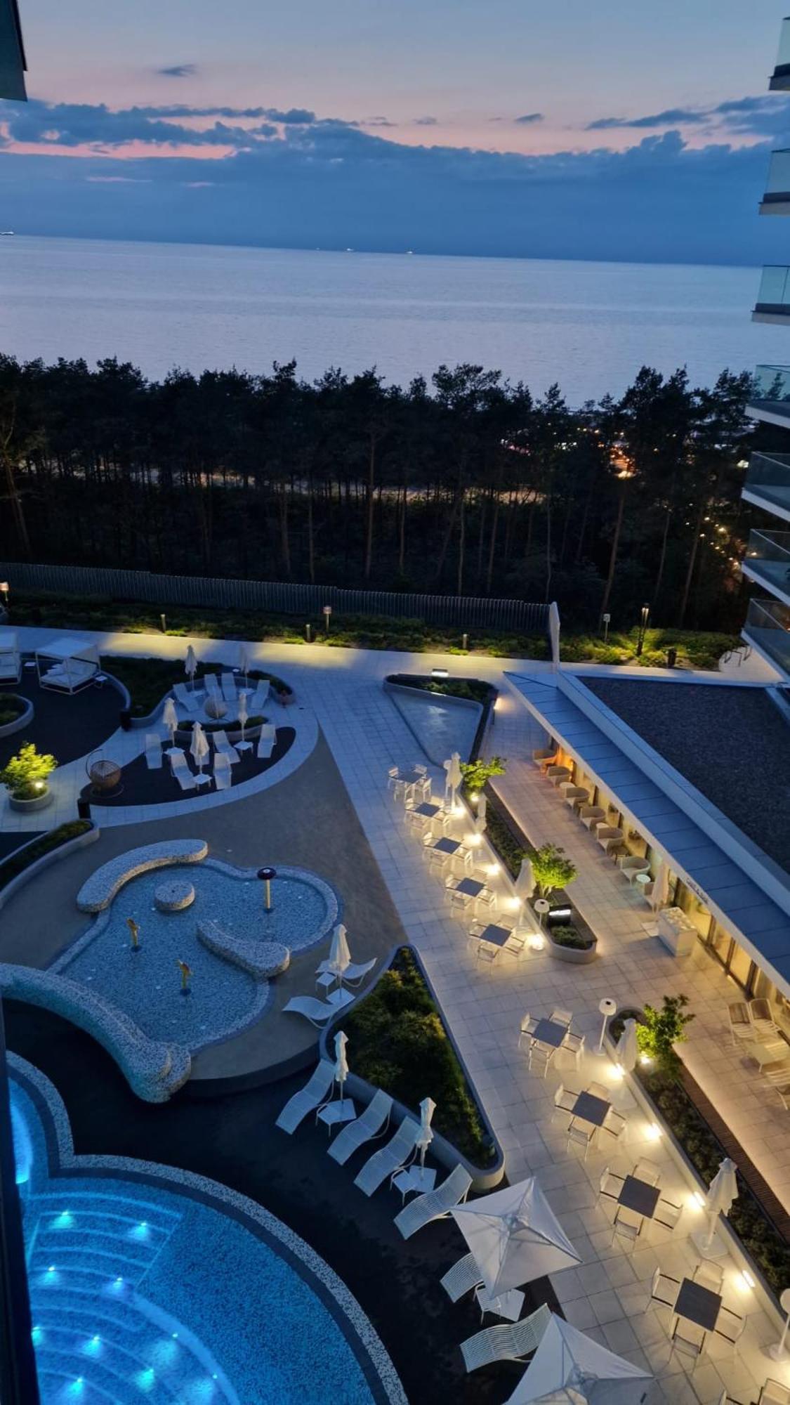 מידזיזדרויה Wave Prestige Sea View - Spa&Pools מראה חיצוני תמונה